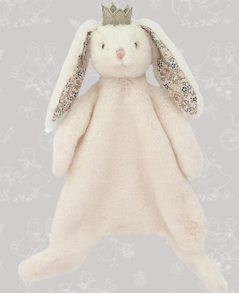 Princess Bunny Baby Security Blanket - Image 2
